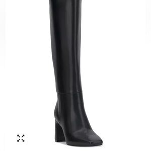 INC International Concepts Black Over the Knee Boots wide calf